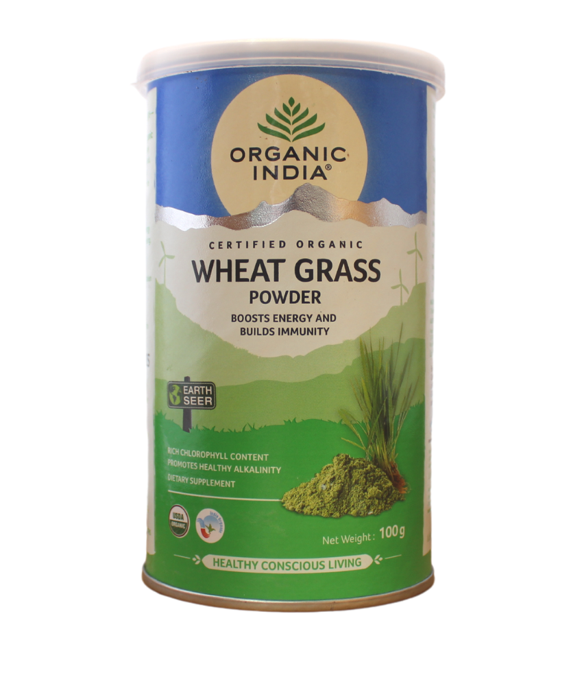 Organic India Wheatgrass Powder 100g -  Organic India - Medizzo.com