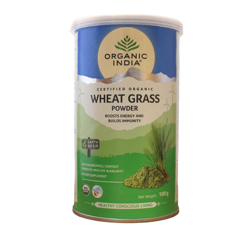 Organic India Wheatgrass Powder 100g -  Organic India - Medizzo.com