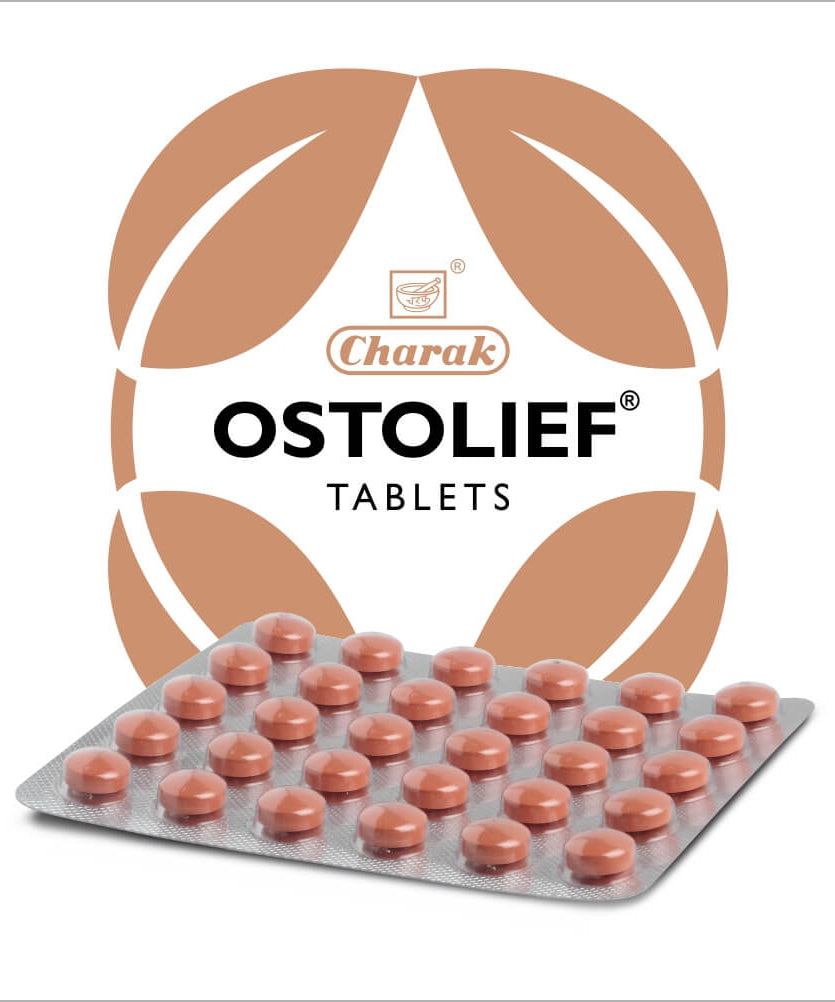 Ostolief Tablets - 30Tablets -  Charak - Medizzo.com