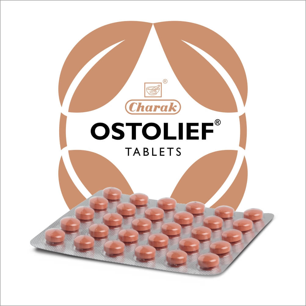 Ostolief Tablets - 30Tablets -  Charak - Medizzo.com