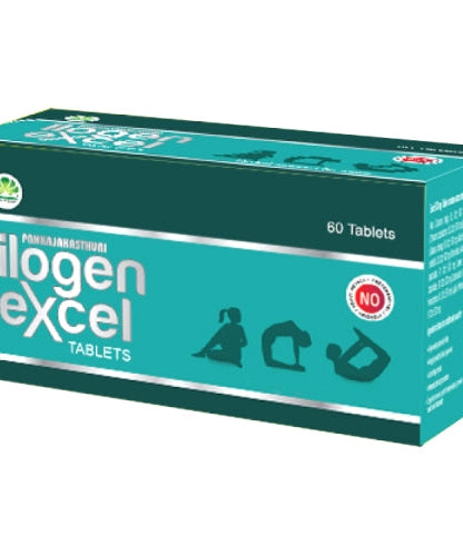 Pankajakasthuri Ilogen Excel 60Tablets -  Pankajakasthuri - Medizzo.com