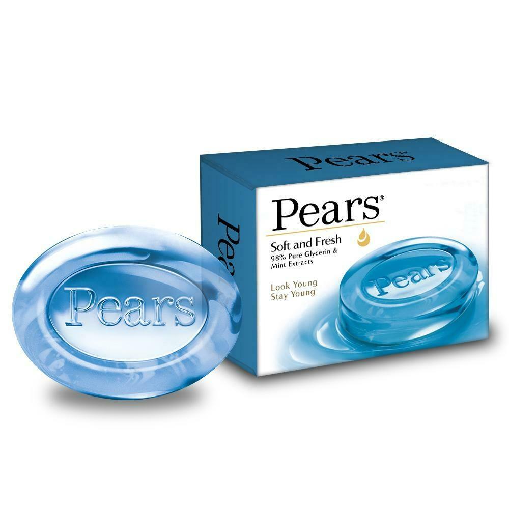 Pears Soft and Fresh Soap - 125gm -  Pears - Medizzo.com