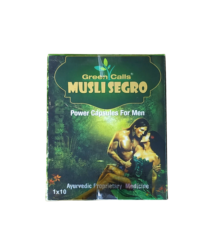 Musli Segro 10Capsules  for Men's Strength & Stamina