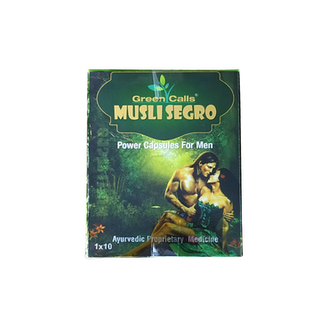 Musli Segro 10Capsules  for Men's Strength & Stamina