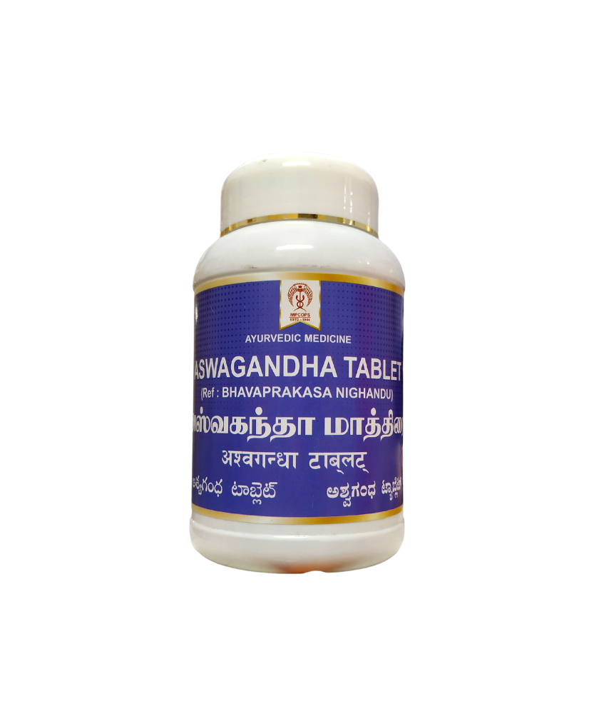 Impcops Ashwagandha Churnam Tablets - 500 Tablets