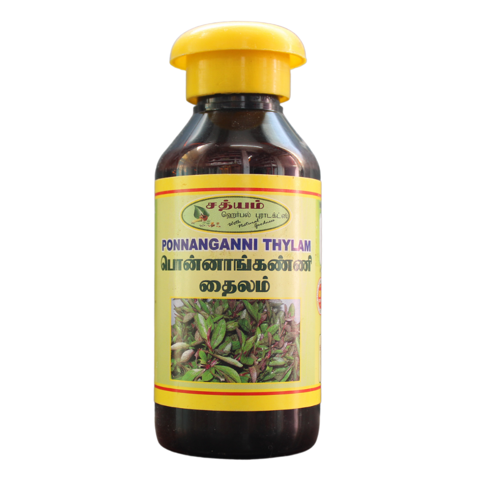 Sathyam Herbals Ponnanganni Thailam 100ml -  Sathyam Herbals - Medizzo.com