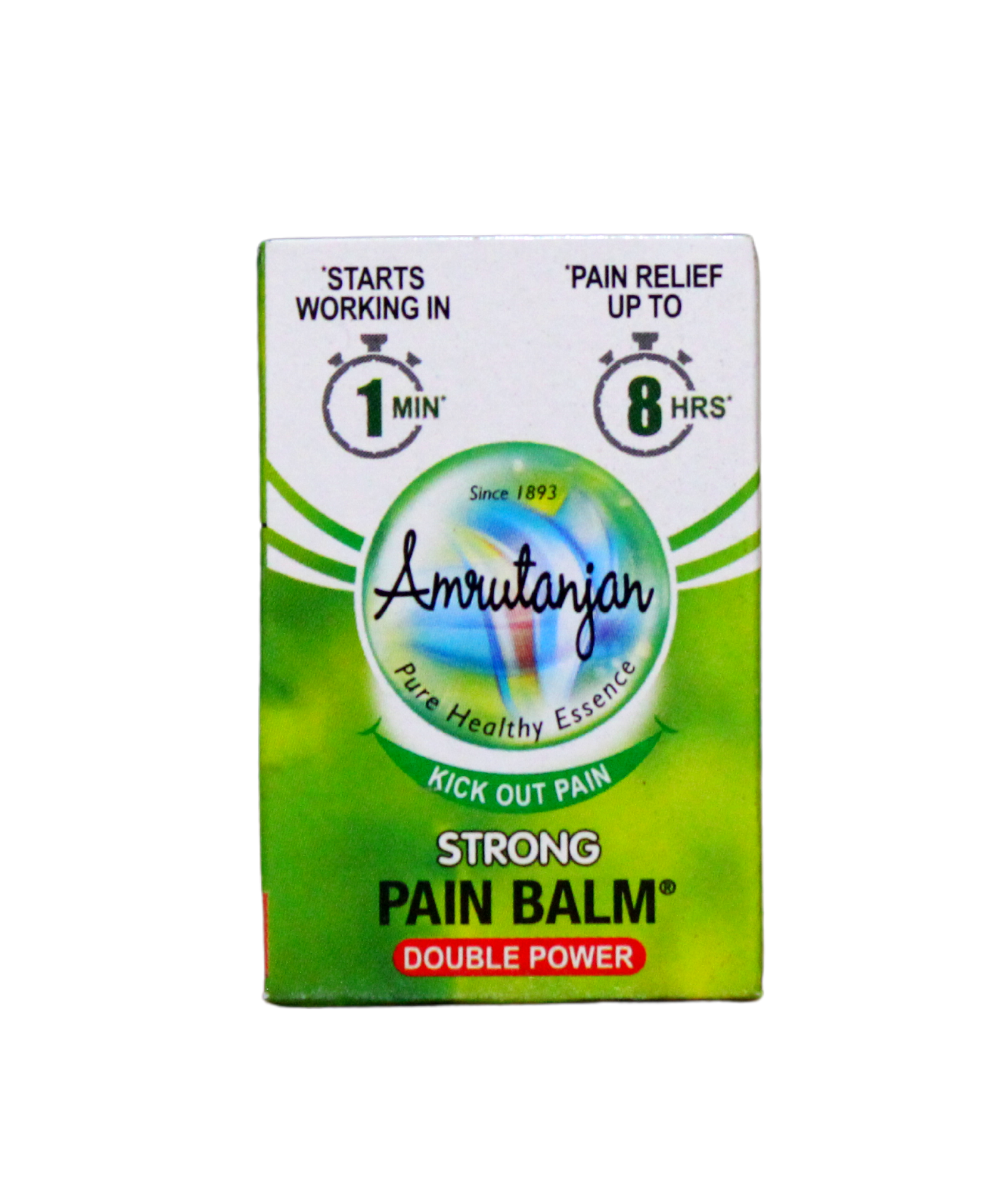 Amrutanjan Strong Double Power Painbalm 8ml -  Amrutanjan - Medizzo.com