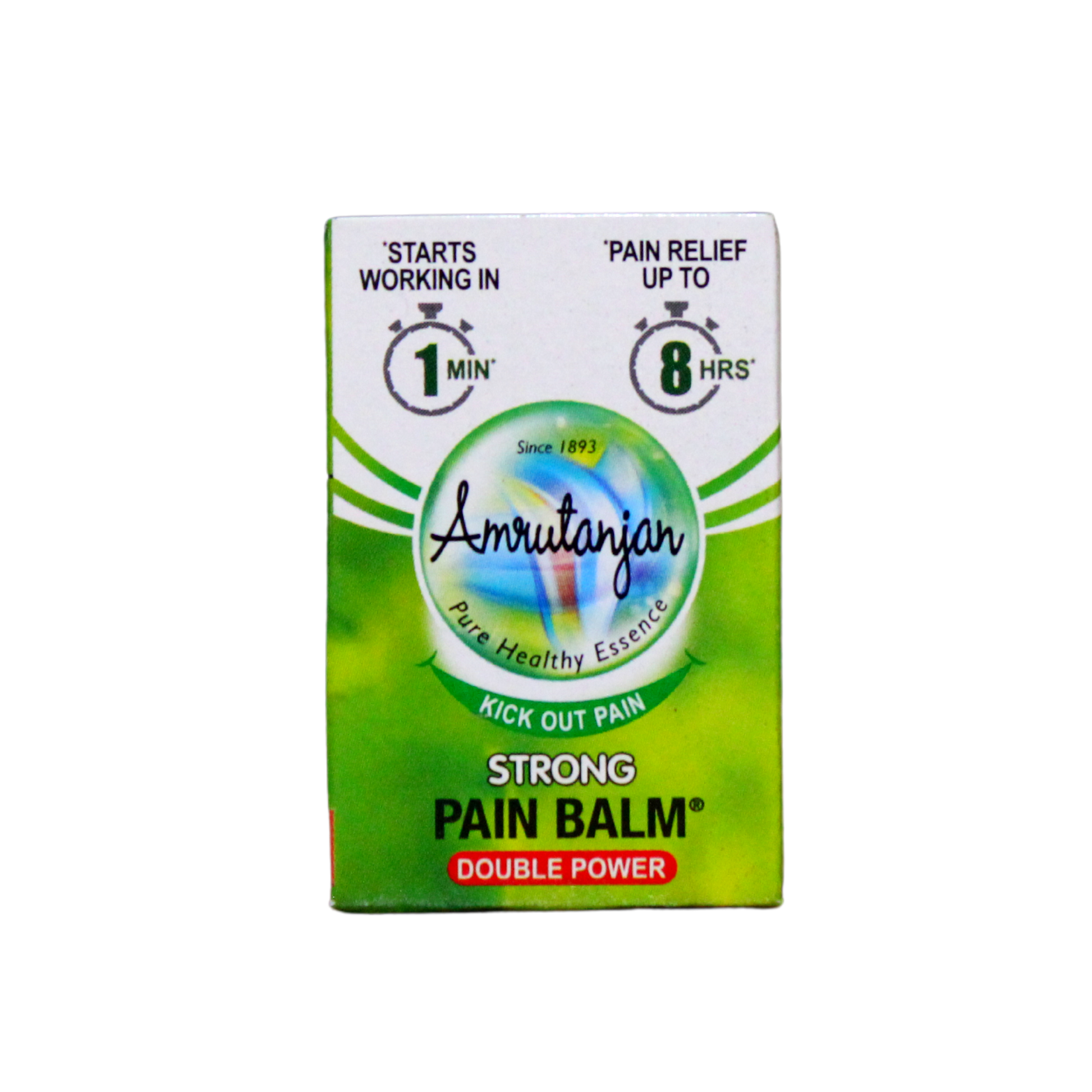 Amrutanjan Strong Double Power Painbalm 8ml -  Amrutanjan - Medizzo.com