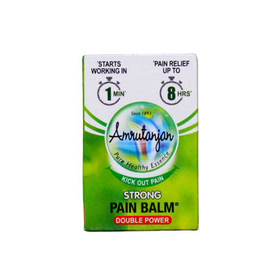 Amrutanjan Strong Double Power Painbalm 8ml -  Amrutanjan - Medizzo.com