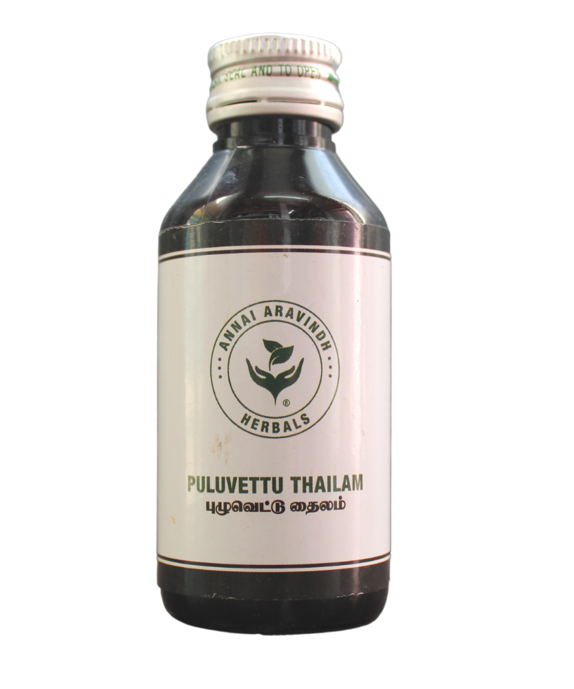 Annai Aravindh Puluvettu Thailam 100ml -  Annai Aravindh - Medizzo.com
