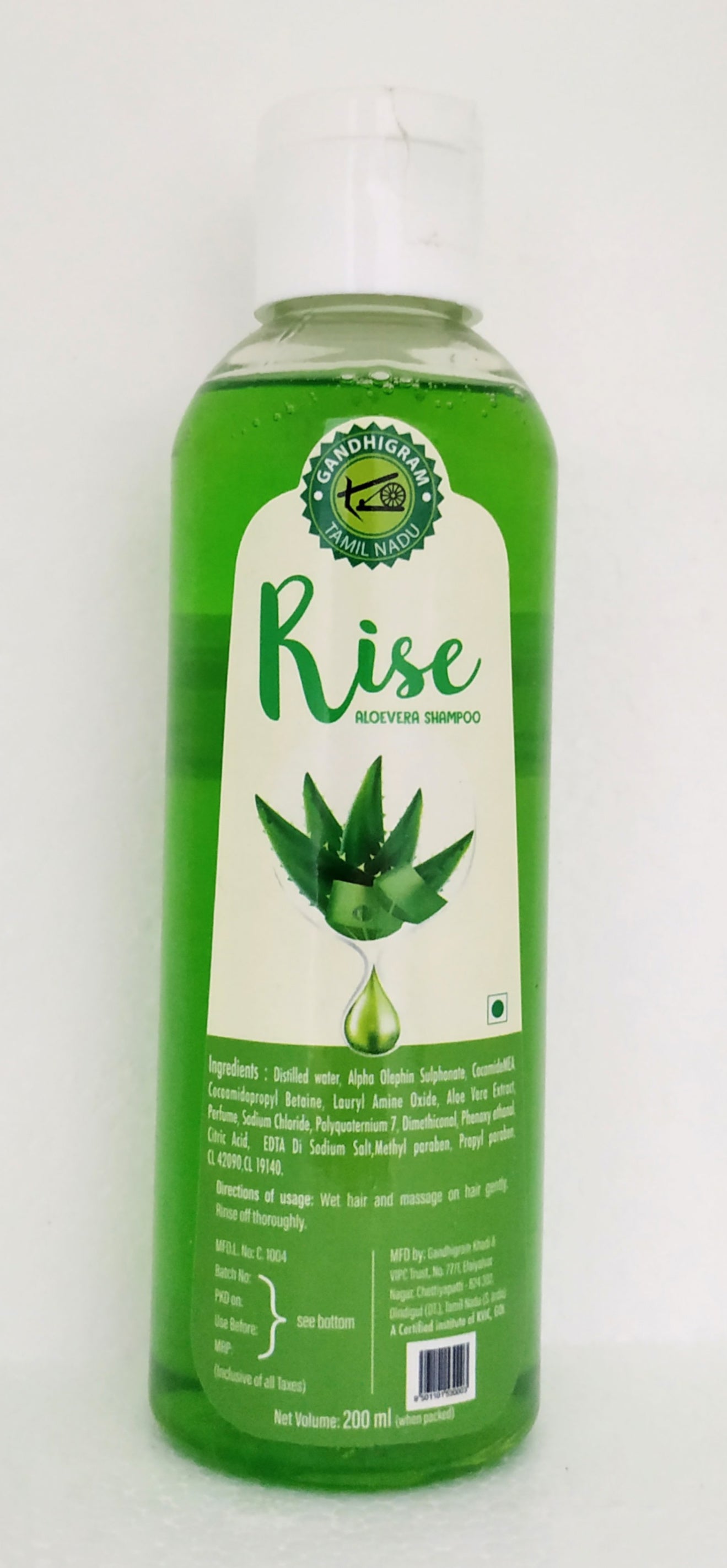 Rise aloevera shampoo 200ml -  Lakshmi Seva Sangham - Medizzo.com