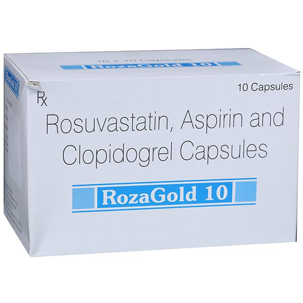 Rozagold 10 - 10Capsules -  Sun Pharma - Medizzo.com