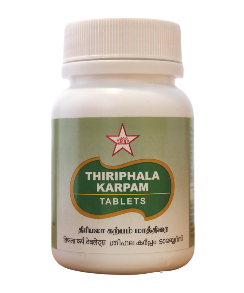 SKM Thiripala Karpam Tablets - 60 Tablets -  SKM - Medizzo.com