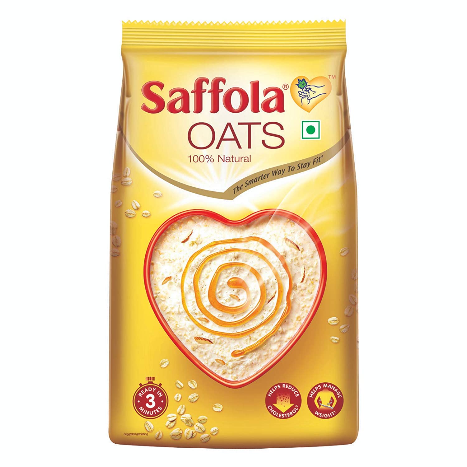 Saffola Oats - 500gm -  Saffola - Medizzo.com