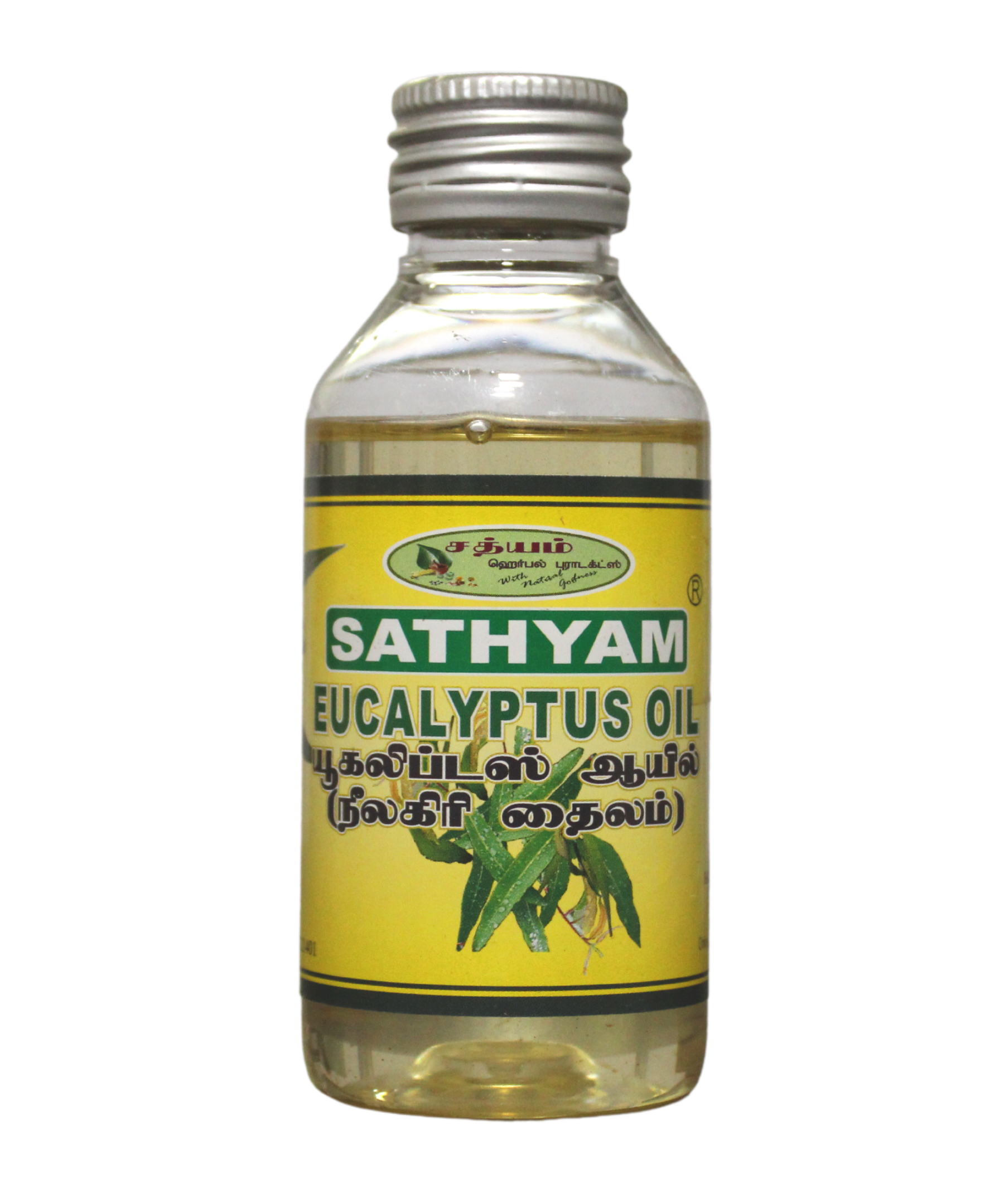 Eucalyptus Oil - 100ml -  Sathyam Herbals - Medizzo.com