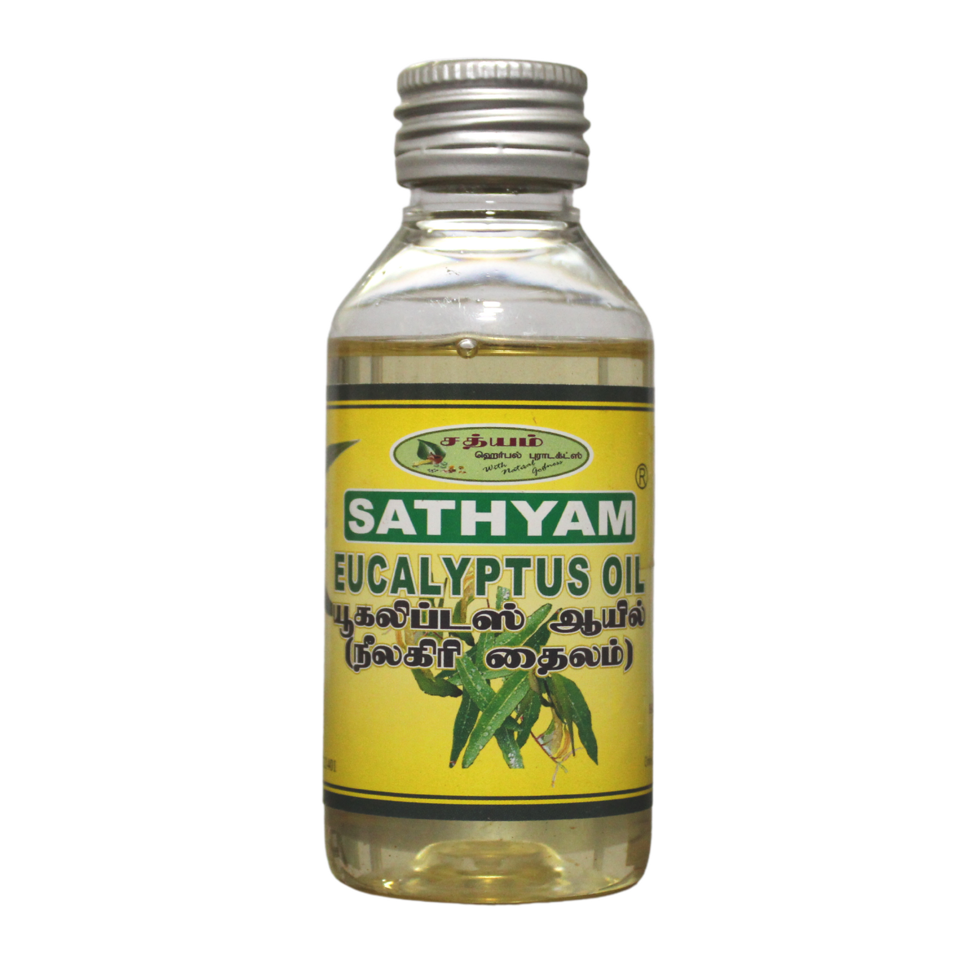 Eucalyptus Oil - 100ml -  Sathyam Herbals - Medizzo.com