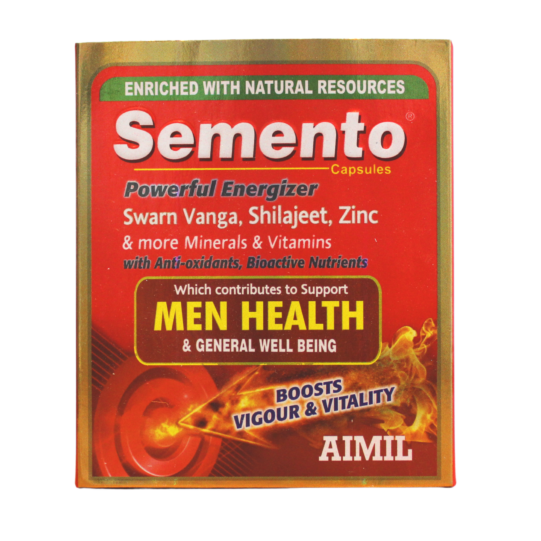 Semento Capsules - 20Capsules -  Aimil - Medizzo.com