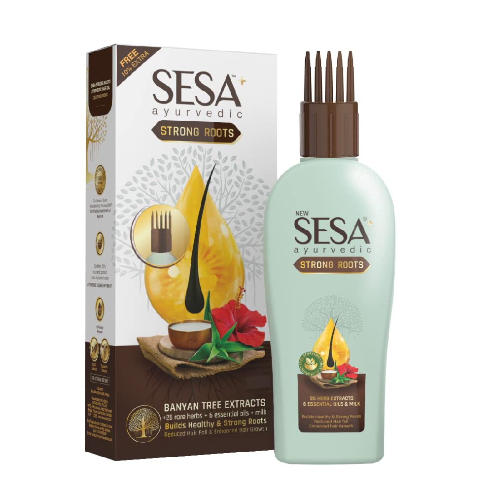 Sesa Ayurvedic Strong Roots Hair Oil 100ml -  Sesa - Medizzo.com