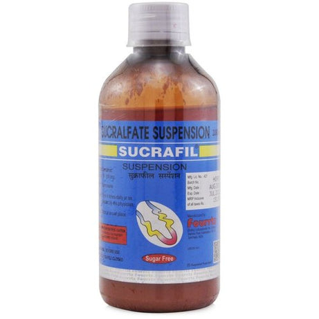 Sucrafil Suspension Syrup 200ml Suspension -  Fourrts - Medizzo.com
