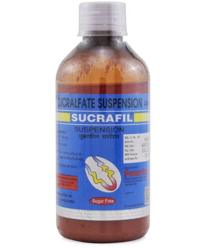 Sucrafil Suspension Syrup 200ml Suspension -  Fourrts - Medizzo.com