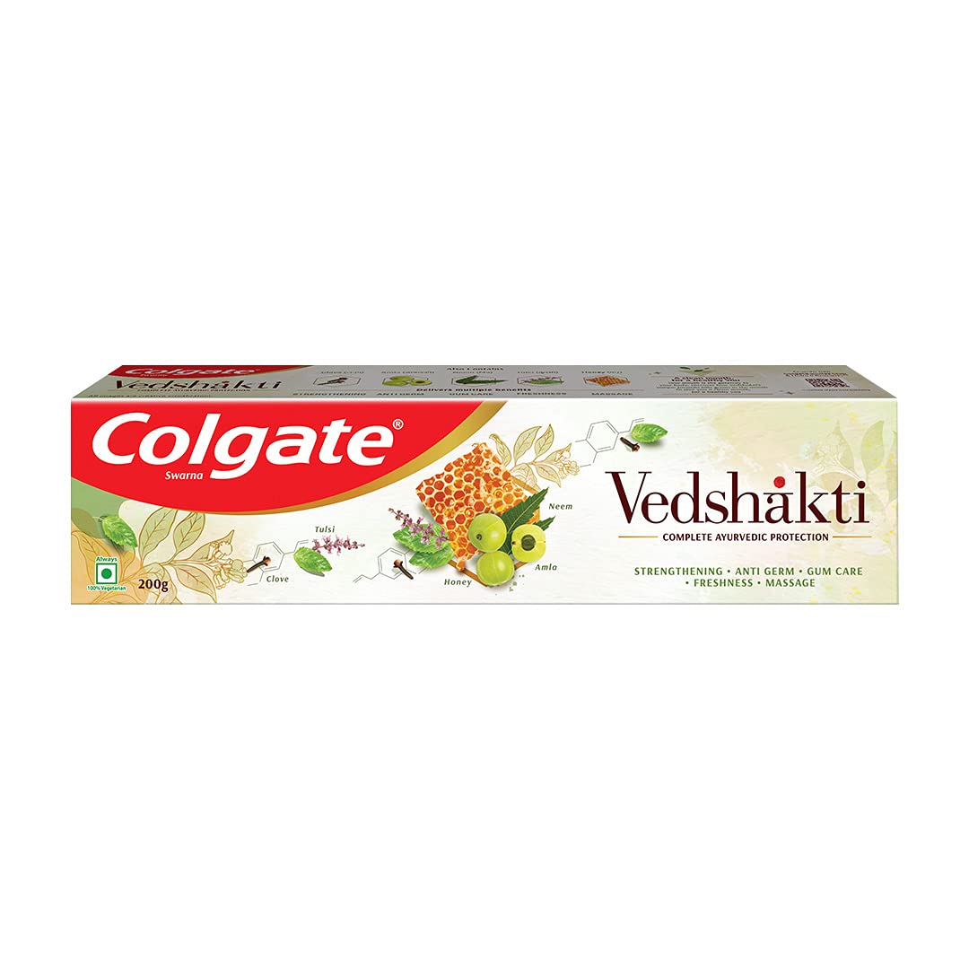 Colgate Swarna Vedshakti Toothpaste 100gm -  Colgate - Medizzo.com