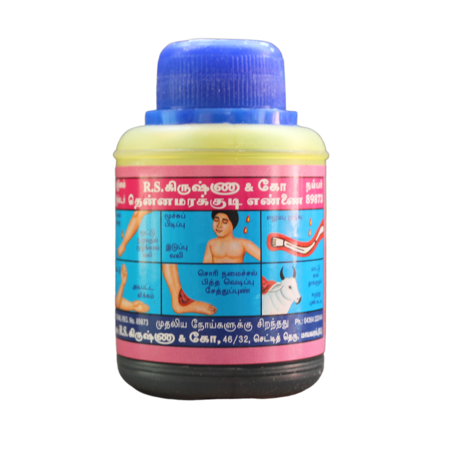 Thennamarakkudi Ennai 50ml -  RS Krishna and Co - Medizzo.com