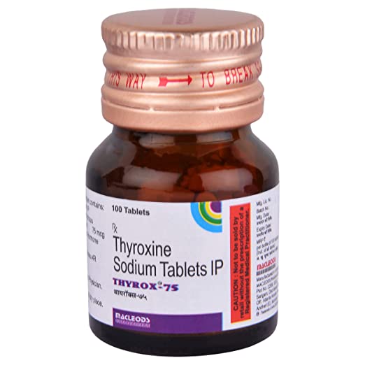 Thyrox-75 Tablets - 100Tablets -  Macleods Pharma - Medizzo.com