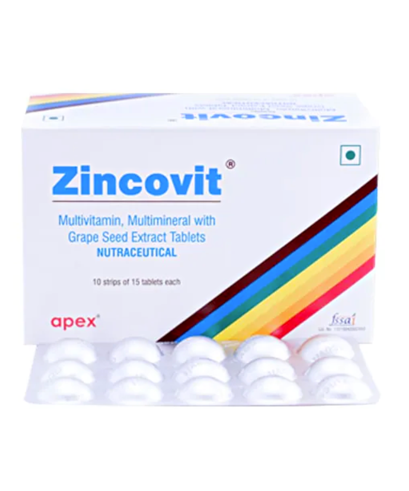 Zincovit Multivitamin Tablets - 15 Tablets