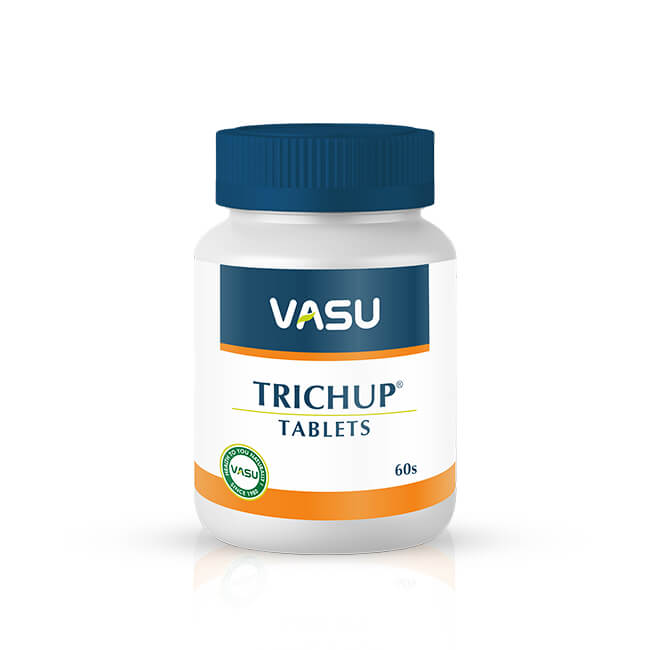 Vasu Trichup Tablets 60Tablets -  Vasu herbals - Medizzo.com