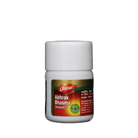 Abhrak bhasma 2.5 gm (shatputi) -  Dabur - Medizzo.com
