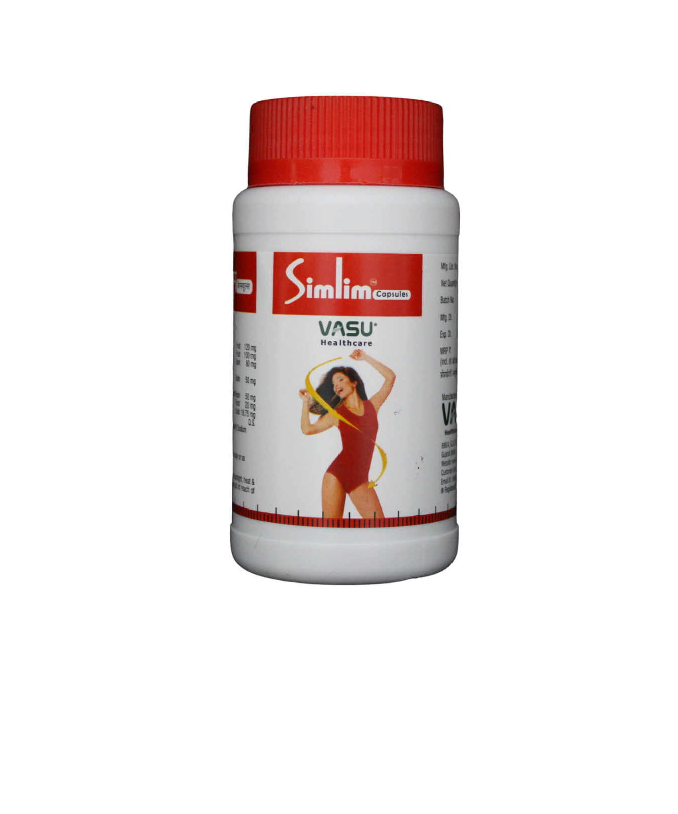 Simlim capsules - 60capsules -  Vasu herbals - Medizzo.com