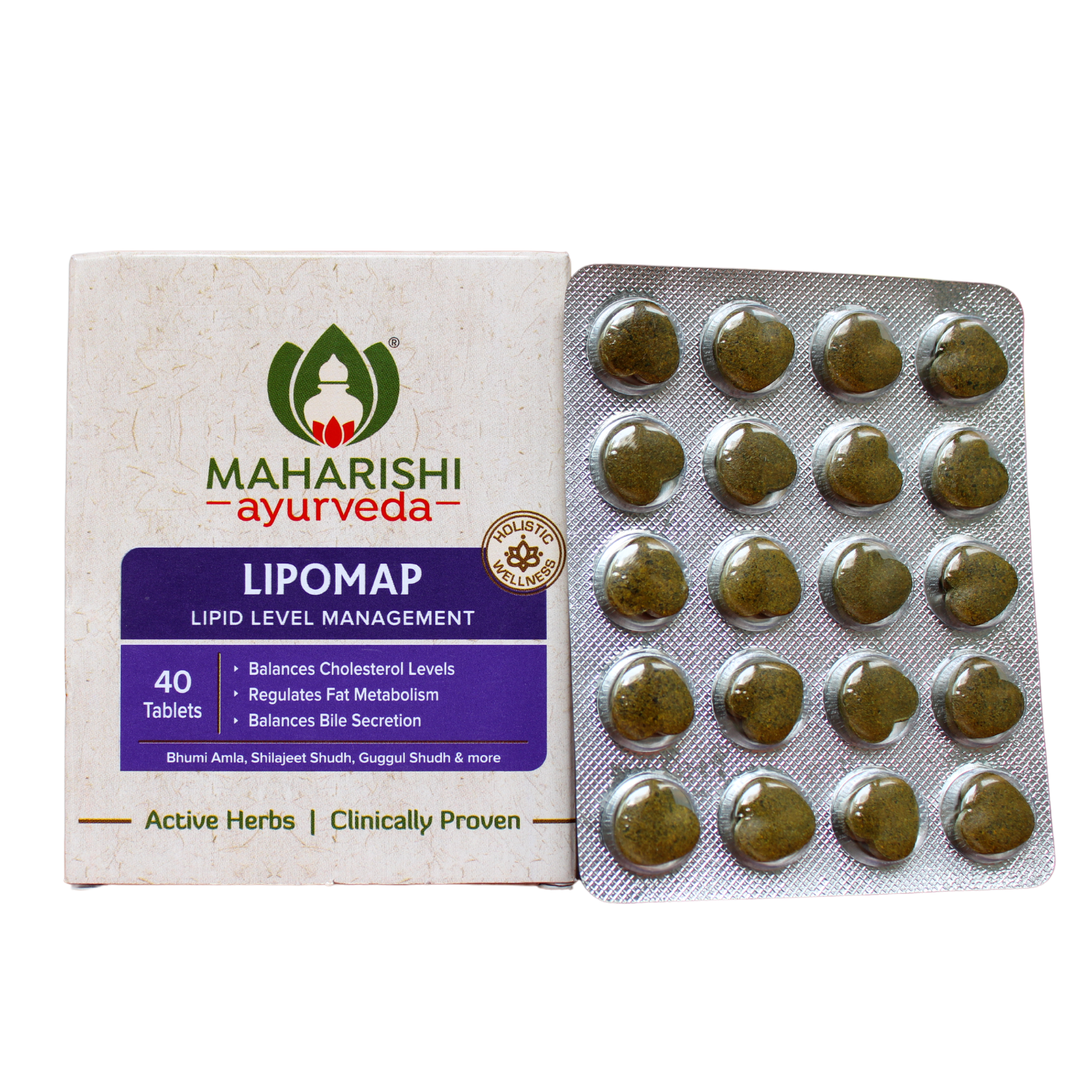 Lipomap 20Tablets -  Maharishi Ayurveda - Medizzo.com