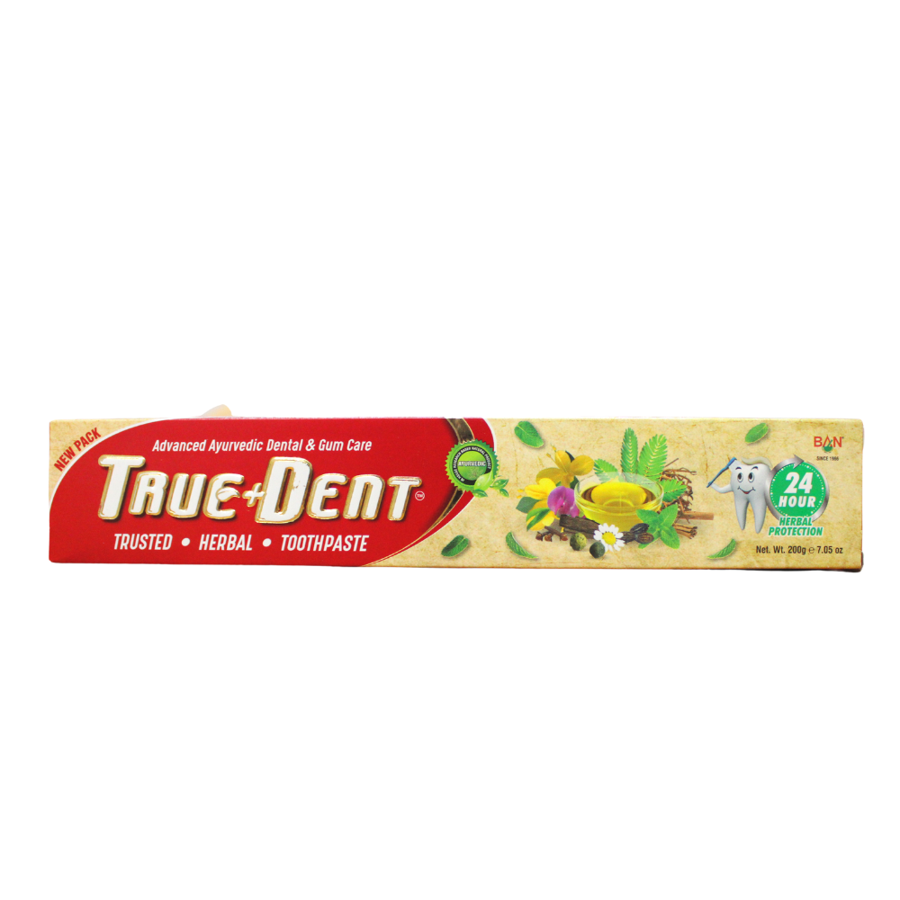 Truedent Toothpaste 200gm -  Banlabs - Medizzo.com