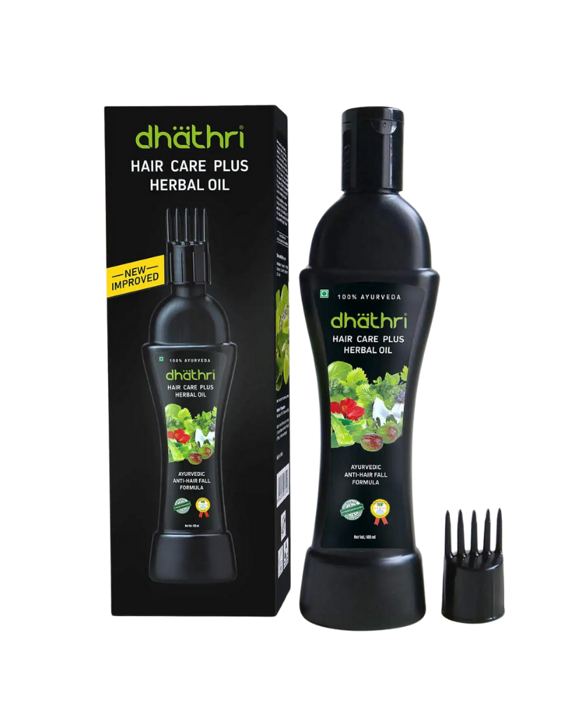 Dhathri Hair Care Plus Herbal Hair Oil 100ml -  Dhathri - Medizzo.com