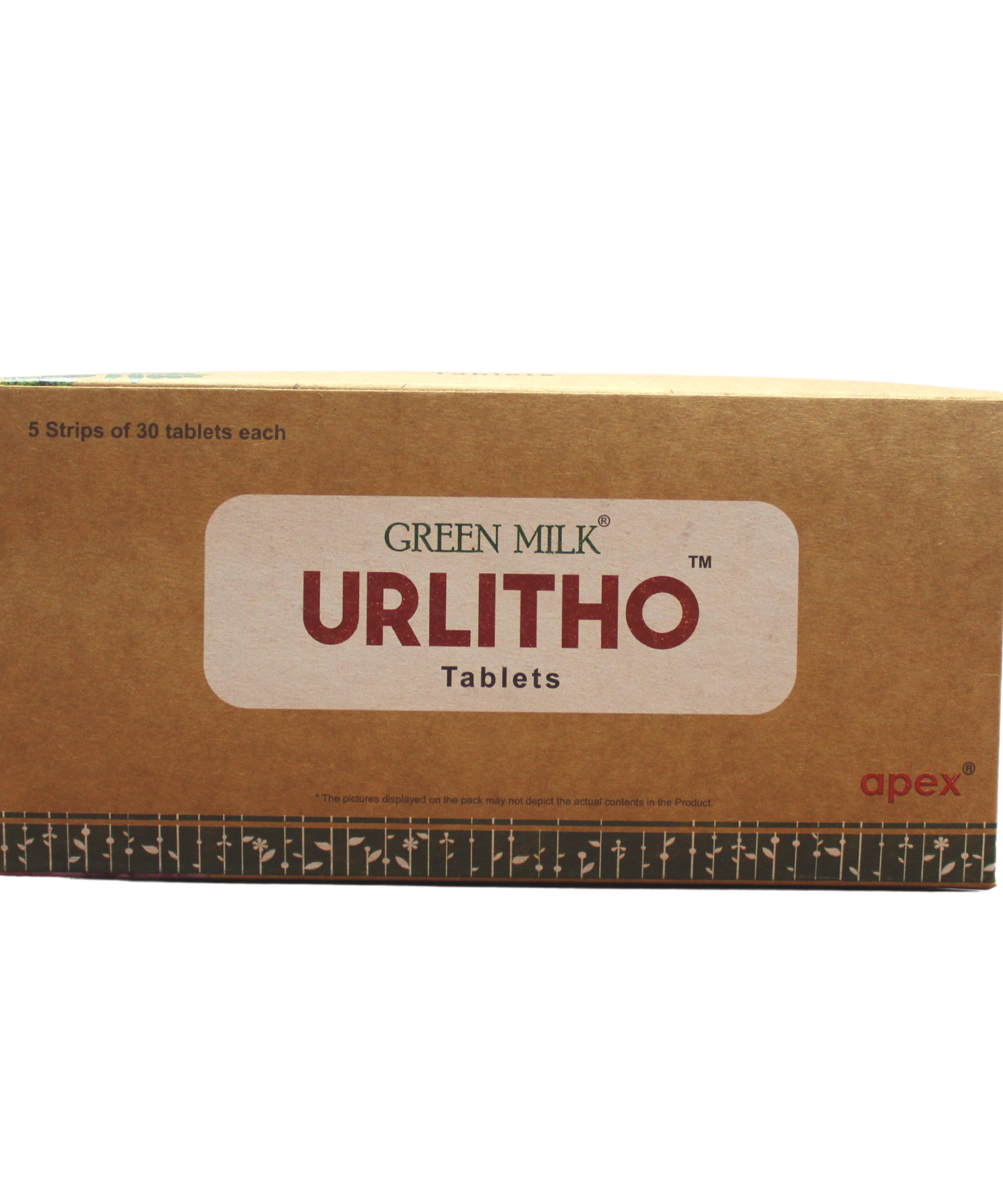 Urlitho Tablets - 30Tablets -  Apex Ayurveda - Medizzo.com