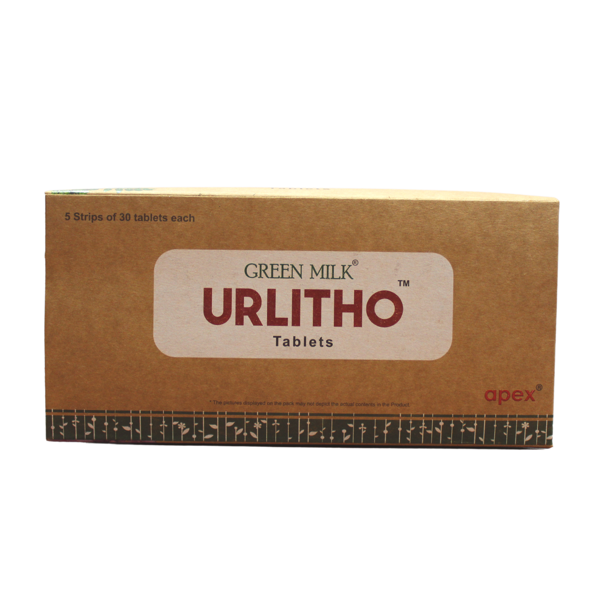 Urlitho Tablets - 30Tablets -  Apex Ayurveda - Medizzo.com