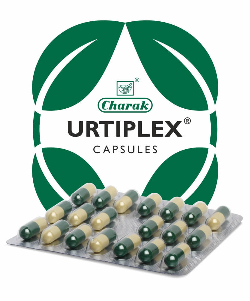 Urtiplex Capsules - 20Capsules -  Charak - Medizzo.com