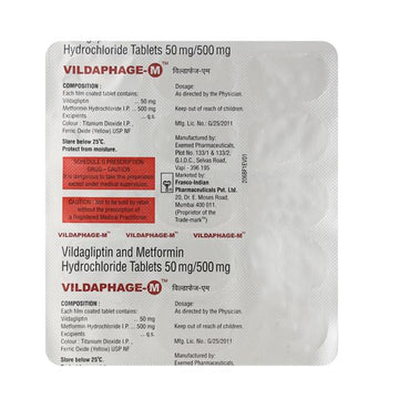 Vidlaphage-M Tablets - 15Tablets