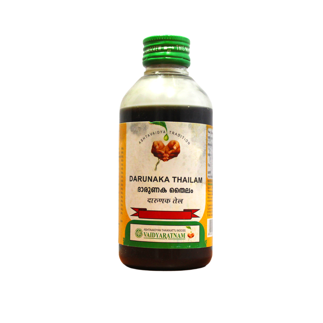 Vaidyaratnam Darunaka thailam 200ml -  Vaidyaratnam - Medizzo.com