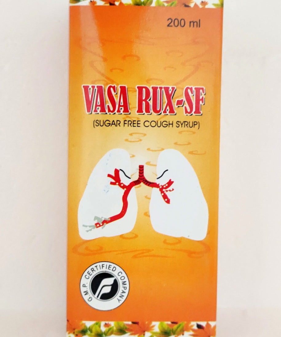 Vasa rux sf syrup 200ml -  Fort Herbal Drugs - Medizzo.com