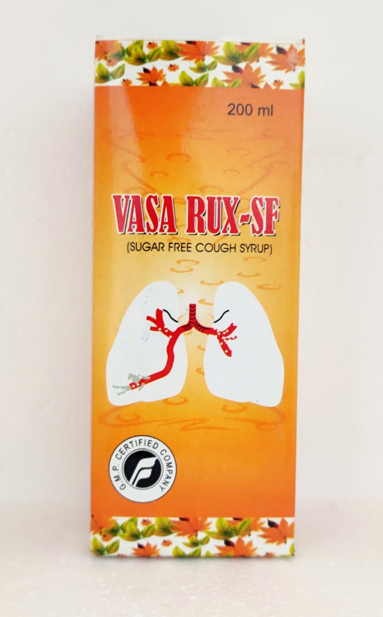 Vasa rux sf syrup 200ml -  Fort Herbal Drugs - Medizzo.com
