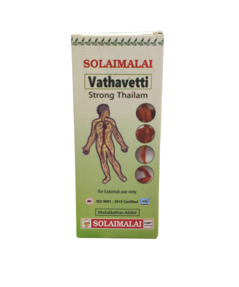 Solaimalai Vijayaragavan - Vathavetti Strong Thailam 100ml
