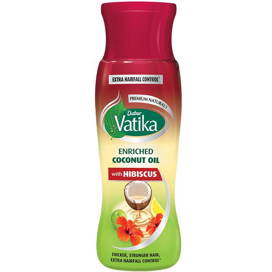 Dabur Vatika Enriched Coconut Oil with Hibiscus 150ml -  Dabur - Medizzo.com