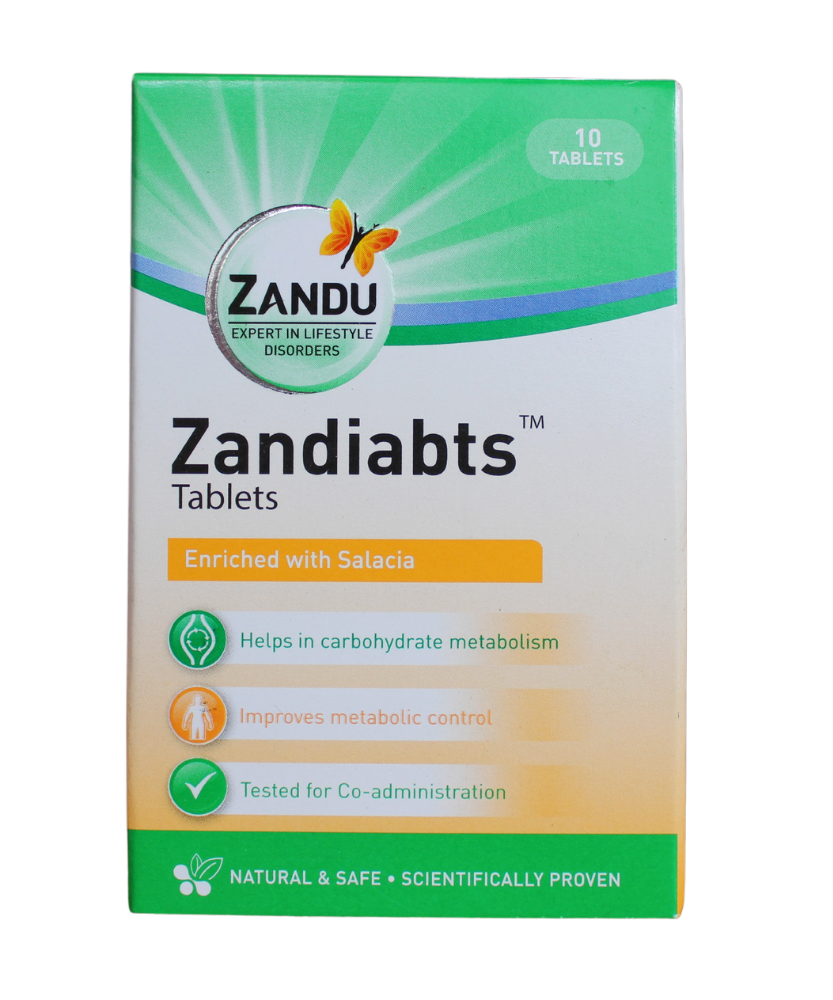 Zandiabts Tablets - 10 Tablets -  Zandu - Medizzo.com