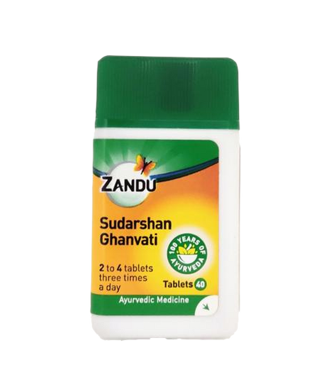 Sudarshan ghan vati - 40Tablets -  Zandu - Medizzo.com