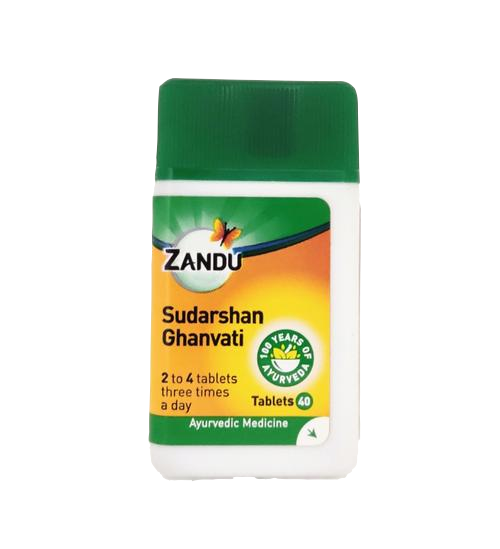 Sudarshan ghan vati - 40Tablets -  Zandu - Medizzo.com
