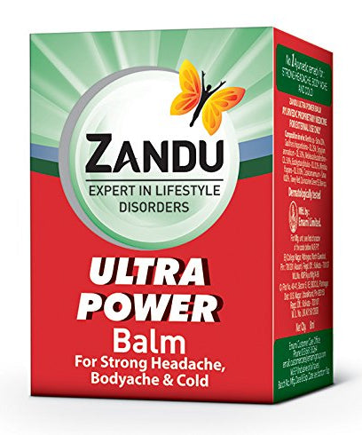Zandu Ultra Power Pain Balm - 8ml -  Zandu - Medizzo.com
