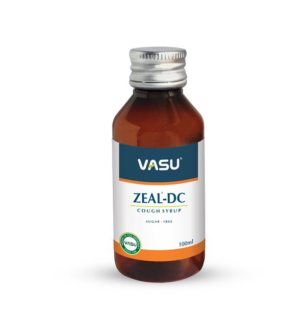 Zeal DC Cough Syrup 100ml -  Vasu herbals - Medizzo.com