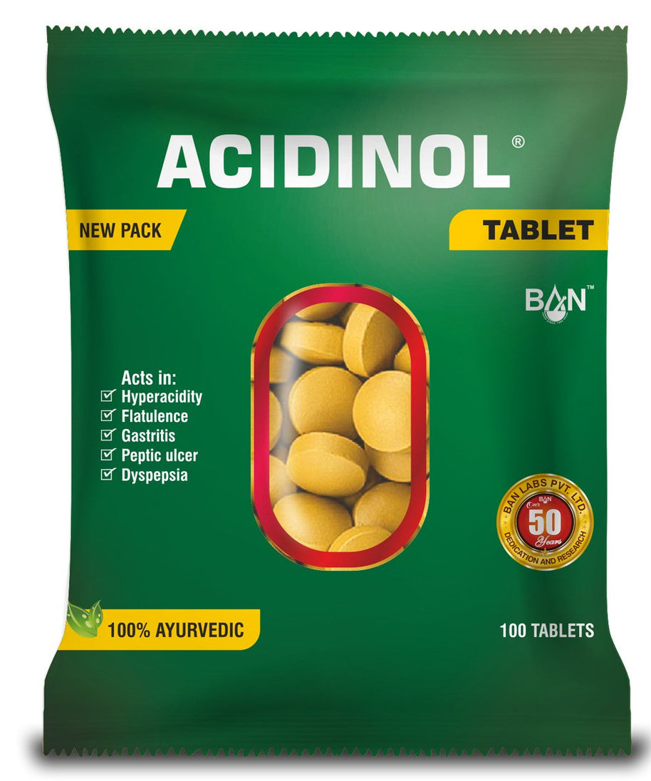 Banlab Acidinol Tablet 100Tablets -  Banlabs - Medizzo.com