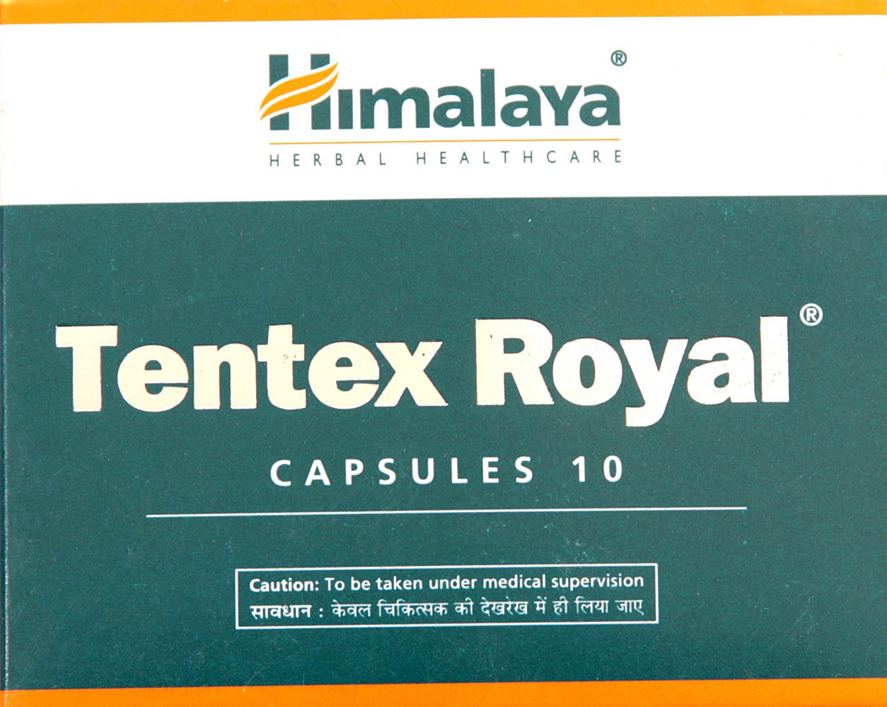 Himalaya Tentex Royal 10 Capsules -  Himalaya - Medizzo.com